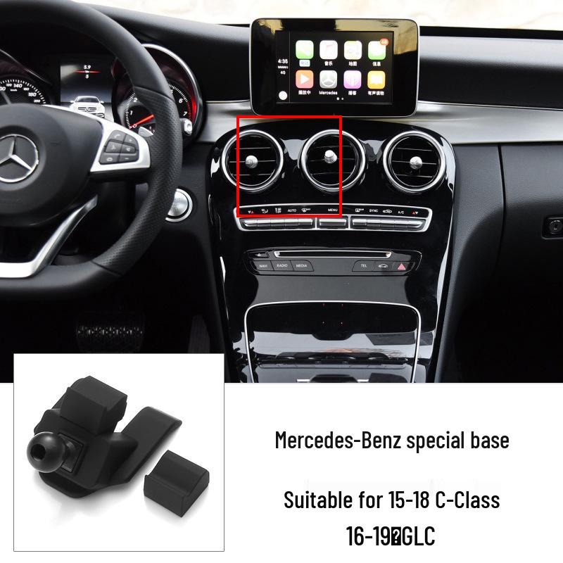 Крепление в вентиляционное отверстие для Mercedes E-Class, A-Class, B-Class, C-Class, GLB, Vito V60 Standard