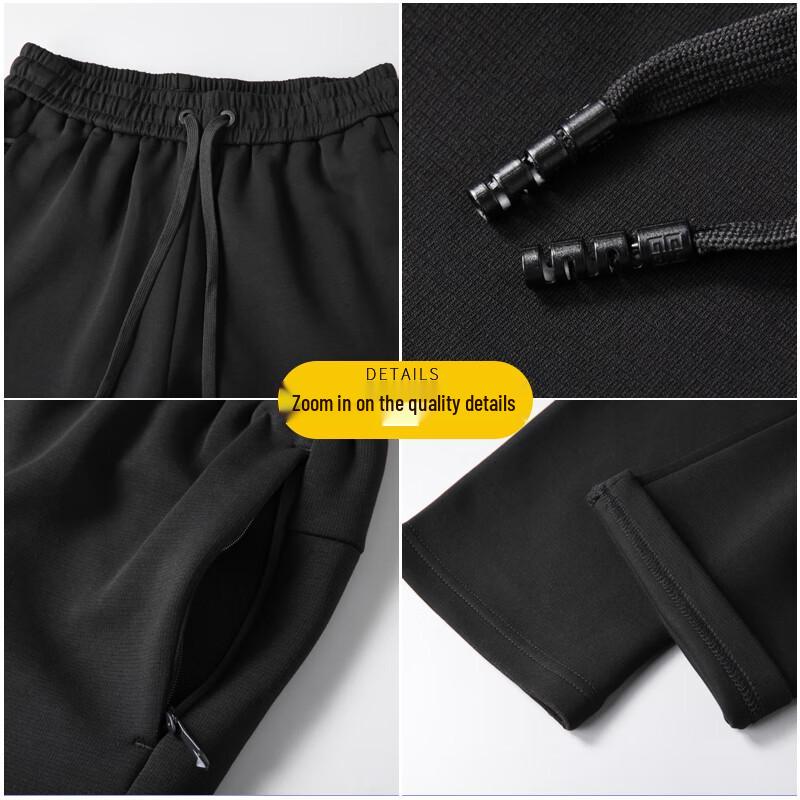 Deebinze Men's Plus Size Straight-Leg Athletic Pants