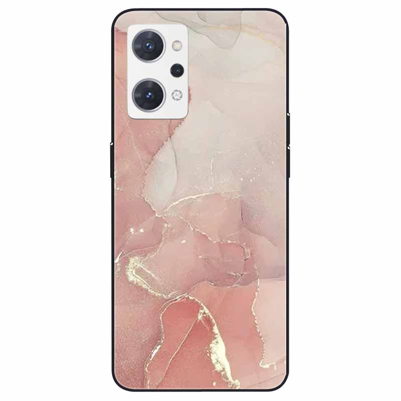 For OPPO Reno 9A 7A Case Soft TPU Fashion Marble Silicone Bumper Covers for OPPO Reno 9 A 5G CPH2523 Reno7A Protector Reno9 A