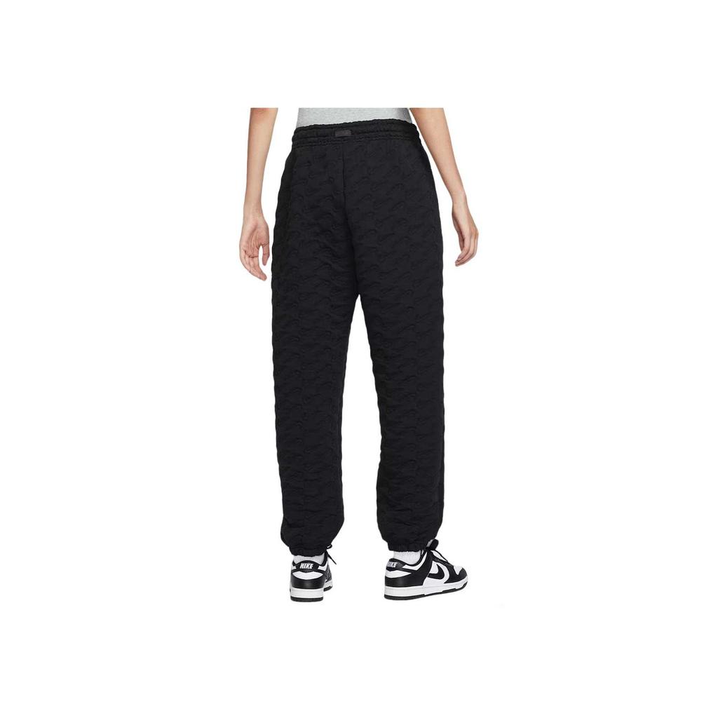 Nike Sportswear Phoenix Fleece Skin-Friendly Loose Solid High-Waisted Sports Trousers Women Bottoms HV2780-010