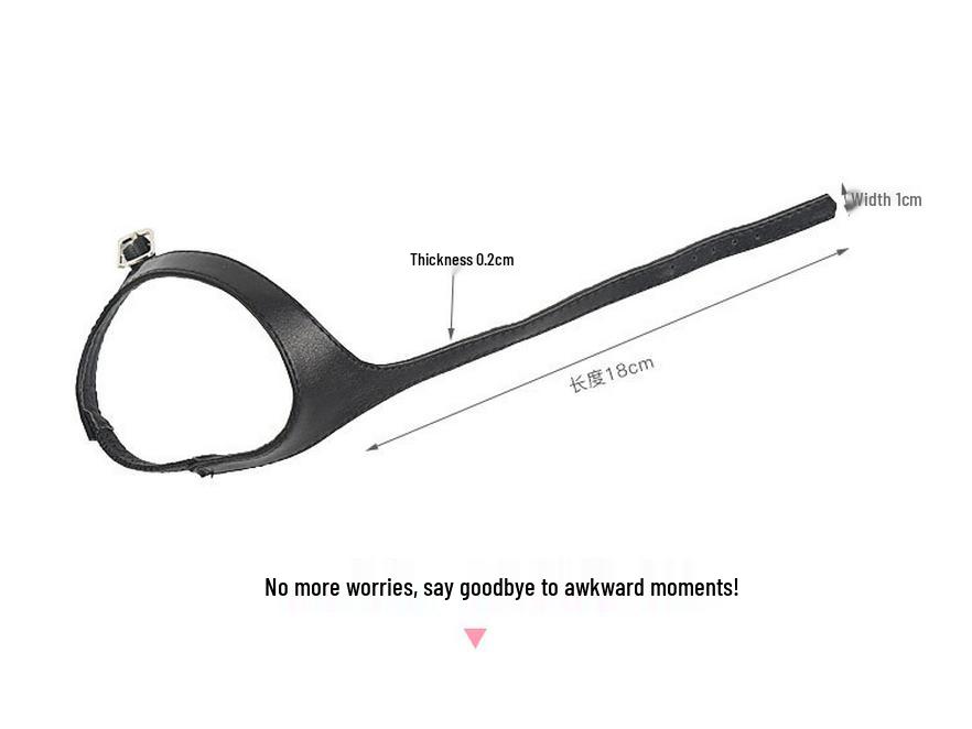 Women's High Heels with Anti-Drop Leather Straps and Shoelace Buckle