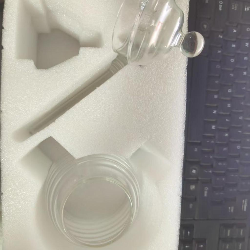 Kleines Biene Waben Glas mit Deckel und Rührstab, Kreatives Küchenzubehör