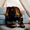 Custom Name The Count of Monte Cristo Theme Printed Blanket - Perfect for Couch, Bed, Travel & Outdoor Use | Machine Washable, Cozy & Durable.