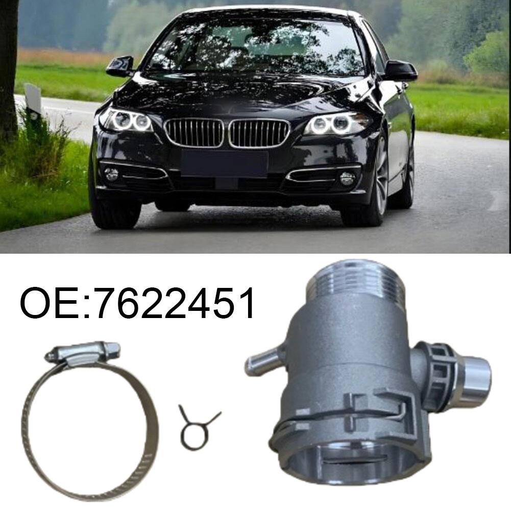 Upper Hose Connection Tank Connector for BMW For 5 Series F18 OEM 76224For 51 17127619684 Aluminium Alloy Replacement Part