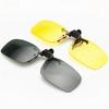 Car Night Safety Driving Glasses Clip Anti-glare Driver Goggles Driving Night Vision Lens Clip On Sunglasses Interior Accessorie