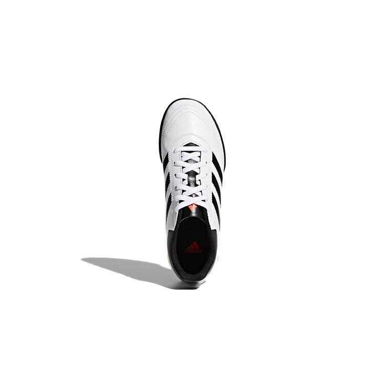 Adidas VI TF Comfortable Round Toe Cushioning, Wear Resistant Low top Soccer Shoes Black White Kids' AQ4305