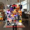 Japanese anime cartoon NARUTO famous Uzumaki Naruto blanket soft home furnishing nap decoration four seasons warm Sherpa blanket B12