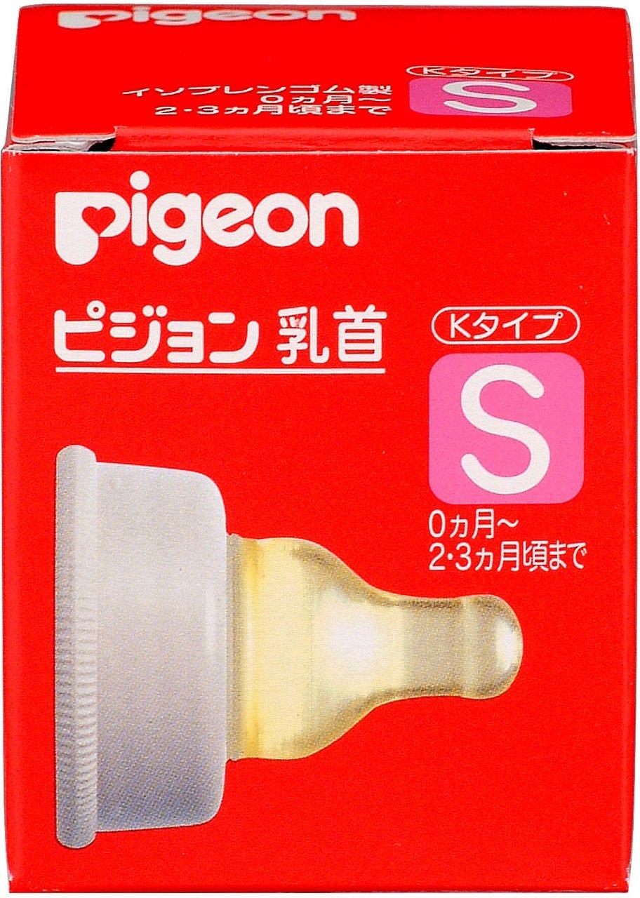 

Pigeon K-type nipple (isoprene rubber) Nipple S, for babies aged 0-2.3 months