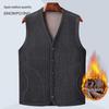 Snow Flying Men's Thickened Fleece-Lined Warm Vest