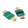 Hdmi A Type Male To Female Test Board Mini Connector With Board Pcb 2.54Mm Pitch Dp Hd A Female To Male Adapter Board