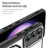 For Samsung Galaxy S23 Case TPU+PC Carbon Fiber Phone Cover Magnetic Case