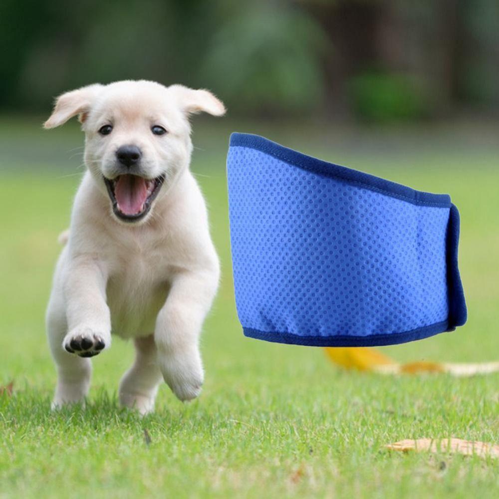 2Pcs Supply Dog Ice Scarf Necklace Pet Neck Cooler Scarf Hot Dog Cooling Bandana  Summer