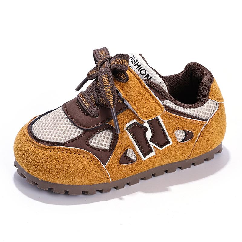 Baby sneakers Korean version spring and autumn breathable versatile casual shoes girls moral training shoes boys children soft-soled running shoes