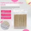 Bâtonnet coton pointu pour broderie et maquillage semi-permanent