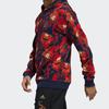 Adidas CNY Blütenpracht Fleecegefütterter Hoodie Pullover Herren Tops Rot GG0774
