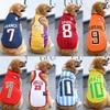 Cat spring and summer new vest dog clothes cat small medium and large dog teddy than bear French fight pet products breathable