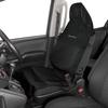 BONFORM Phiten Aqua Titanium Waterproof Seat Covers, Black, Front Seat, One Size Fits All, Easy Installation, Scratch and Stain Resistant, 4119-10BK