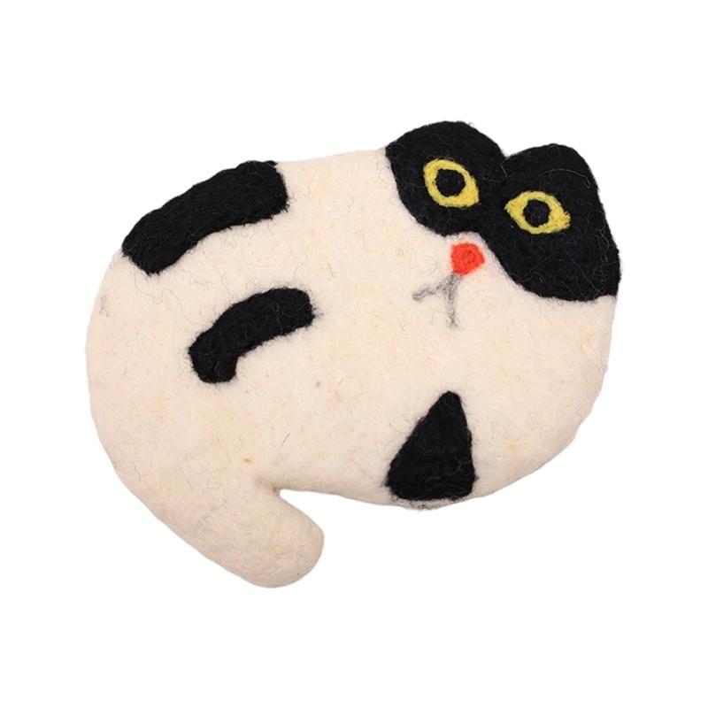 

Natural Fiber Drink Mats Cartoon Animal Shape Coaster Heat Resistant Table Protector For Modern Homes Office Use