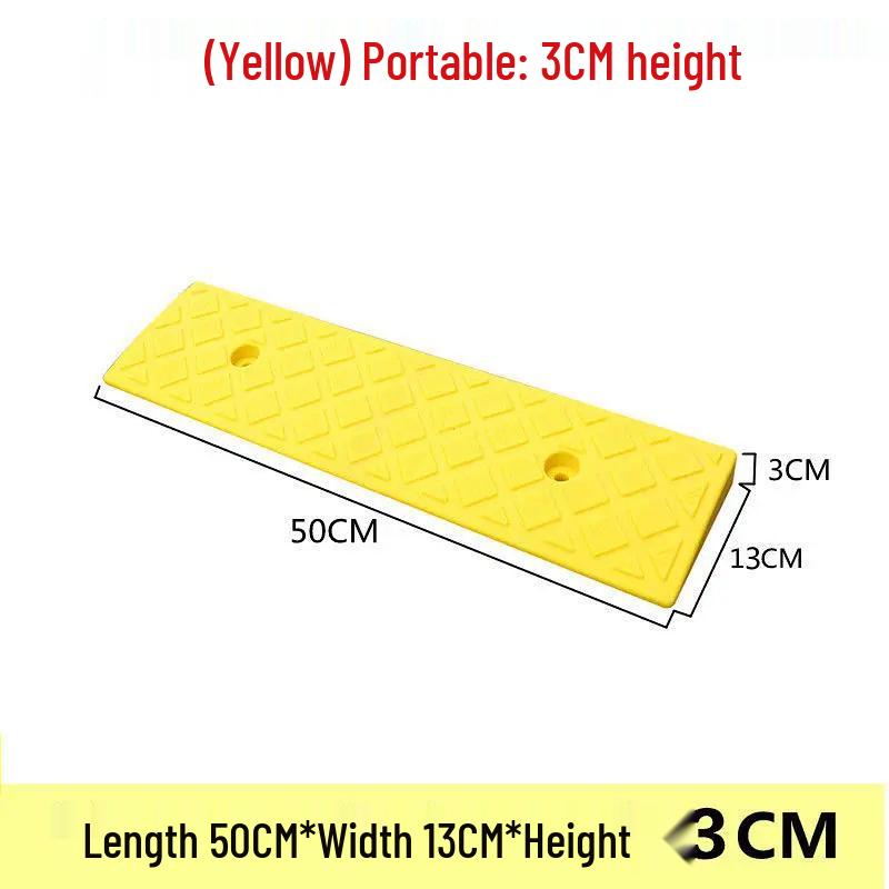 Plastic Car Curb Ramp Threshold Mat for Road Climbing