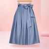 Women's Fashion Solid Color German Traditional Bavarian Beer Festival Retro Strap Pleated Skirt Half Apron