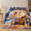 2026 New Dream Panda Cute Cartoon Art Flannel Blanket,Cozy Soft Throw Blanket for Home Bedroom Bed Sofa Picnic Cover Gift Kids