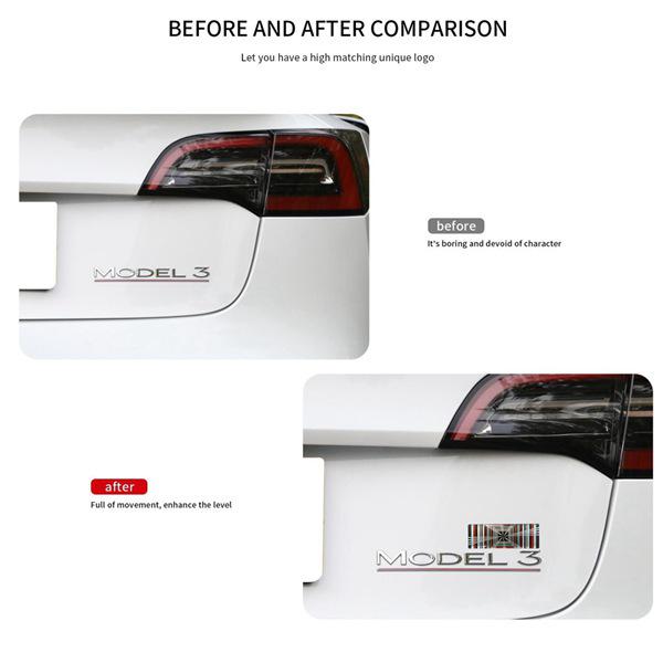 

High-Performance Alloy Car Tail Badge - Exterior Accessory, Color: As Pictured, 1 Piece None