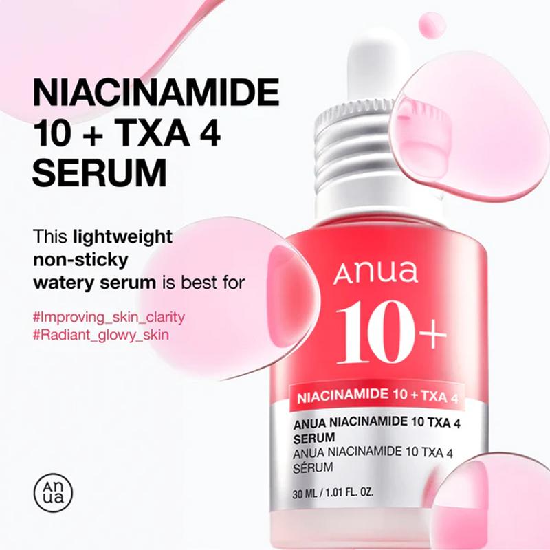 [Anua] Niacinamide 10% + TXA 4% Dark Spot Correcting Serum 30ml