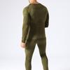 Männer Thermo-Unterwäsche Set Slim Fit Armee Taktische Fleece Wandern Warme Langarm Kleidung Militär Outdoor Anzüge