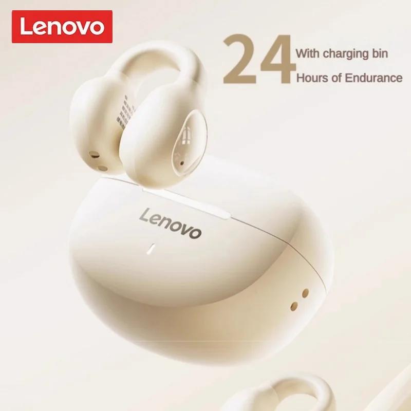Original Lenovo EA420 Wireless Bluetooth Earphone Noise Reduction Ear Clip New Bone Conduction and Ear Outdoor Running Sports Headphones
