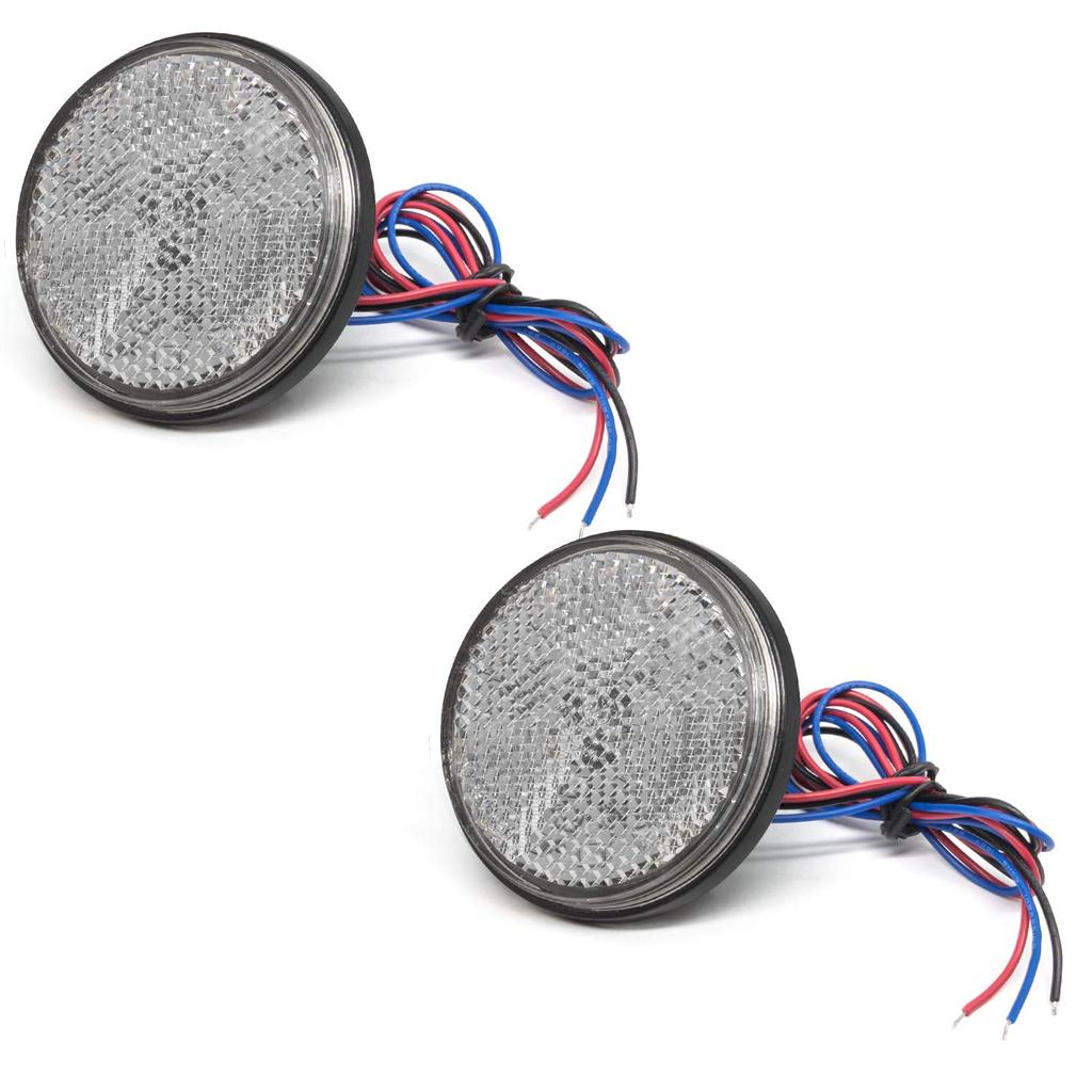 X-STYLE Reflector Motorcycle LED Reflector Car 24 Row Side Marker Lamp Turn Signal