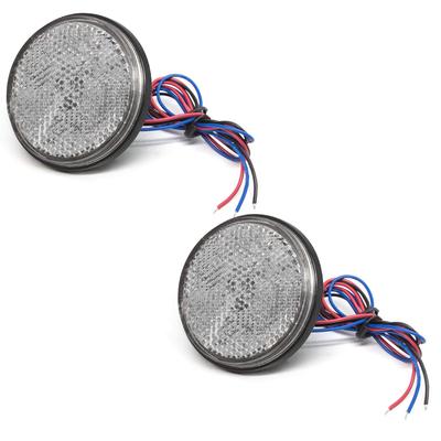 X-STYLE Reflector Motorcycle LED Reflector Car 24 Row Side Marker Lamp Turn Signal