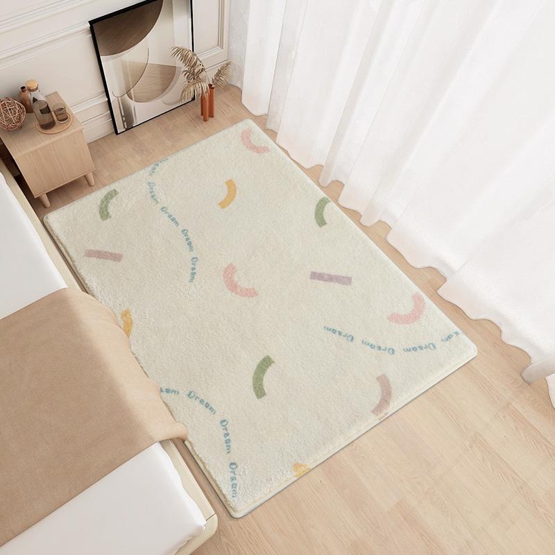 Modern Minimalism Bedroom Decor Carpet Large Area Carpets for Living Room Children's Room Fluffy Soft Rug Non-slip Washable Mat