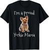 Yorkie Mom Women Girls Yorkshire Terrier Owner T-Shirt