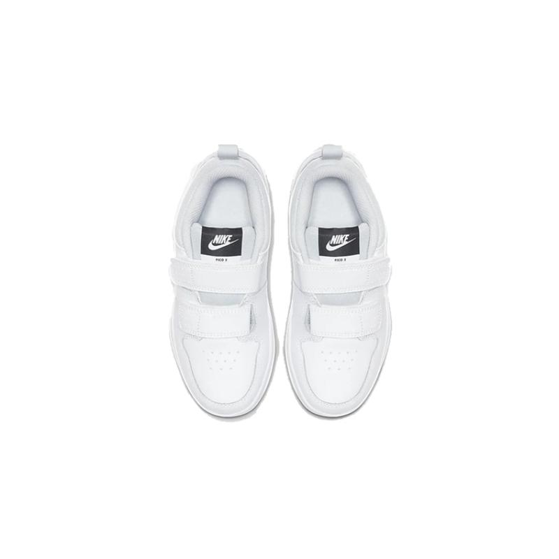 Nike Pico 5 Abrasion Resistant Low top Kids' Skateboarding Shoes White Children Aged 3 7 Years Old Sneakers AR4161-100