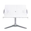 Book Holder Silver Multifunctional Adjustable Height Hands Free Stable Sturdy  Book Stand for