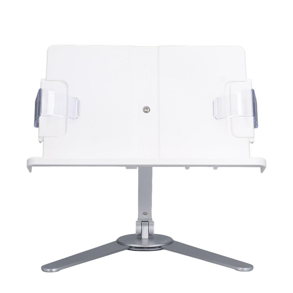 Stojan na knihy Stříbrný Multifunkční Nastavitelná výška Hands Free Stabilní Pevný Odolný Stojan na knihy