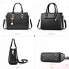 Large Quilted Shoulder Crossbody with Solid for Graduation [NICOLE & DORIS] Women's Handbag, Capacity, Fabric, 2-Way Bag, Bag, Handbag, Charm, Color,