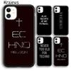 Krajews Love Techno Music Quotes Phone Case Cover For iPhone 17 Air 16 15 14 plus 12 13 pro max coque Fundas