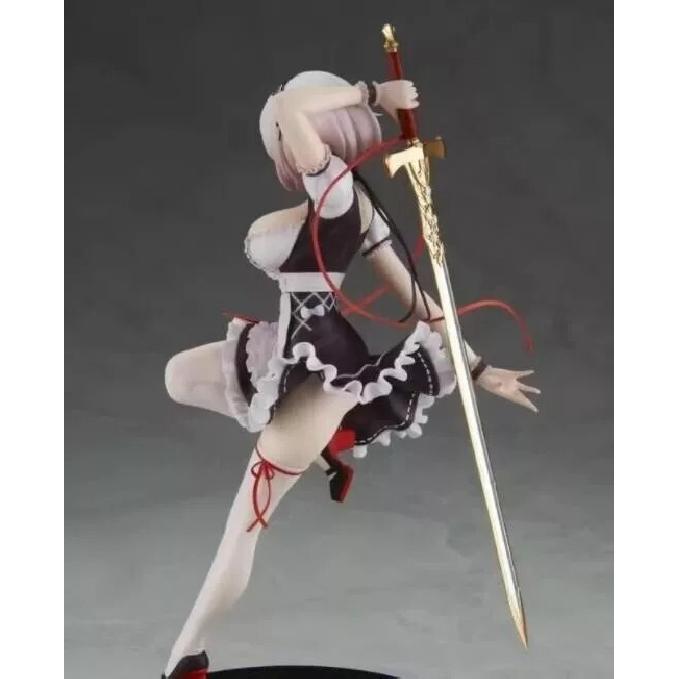 Anime Azur Lane Sirius with sword PVC Action Figure New No Box toy model 21cm