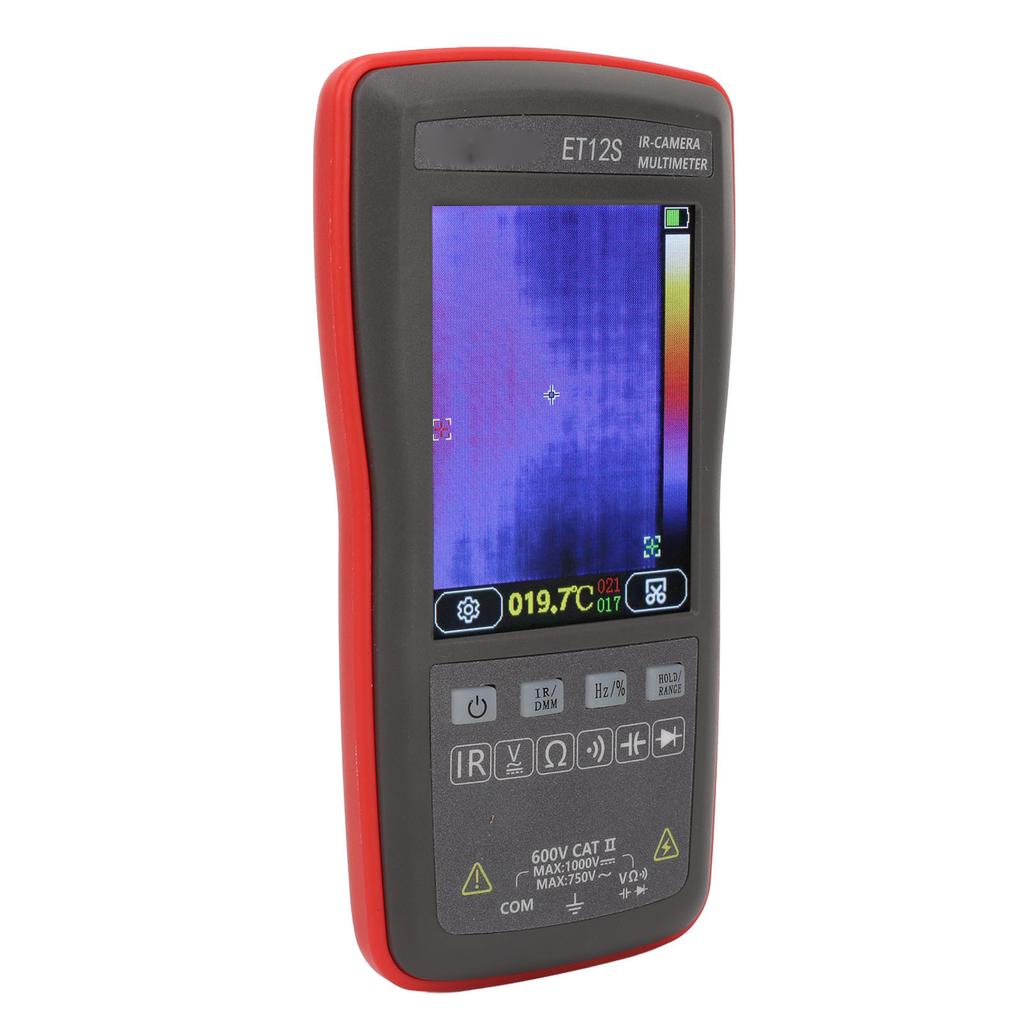 2 in 1 IR Camera Multimeter 120x90 Thermal Imager 4000 Counts Voltage Current Resistance Tester PC D