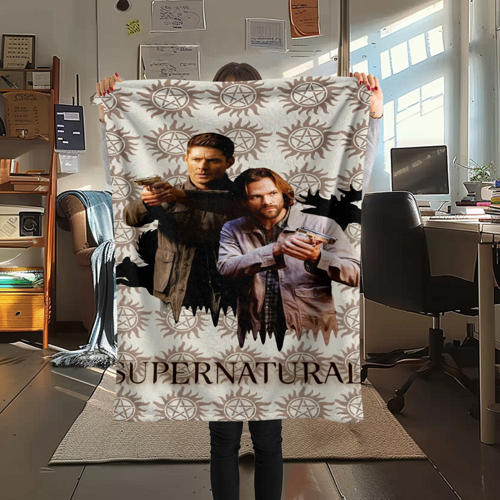 1 Stück Flanelldecke mit übernatürlichem Aufdruck, Hohe Qualität für alle Jahreszeiten, Heimdekoration, Wärme und Komfort, Perfekt für Weihnachtsgeschenke