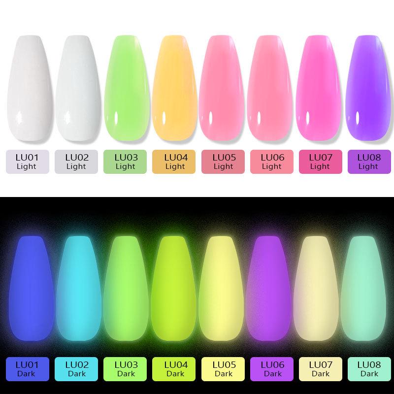 Nail Art Leuchtende Verlängerungsflüssigkeit 15 ml Schmerzfrei Papierfrei Kristall-Phototherapie-Kleber Nagelverlängerungskleber