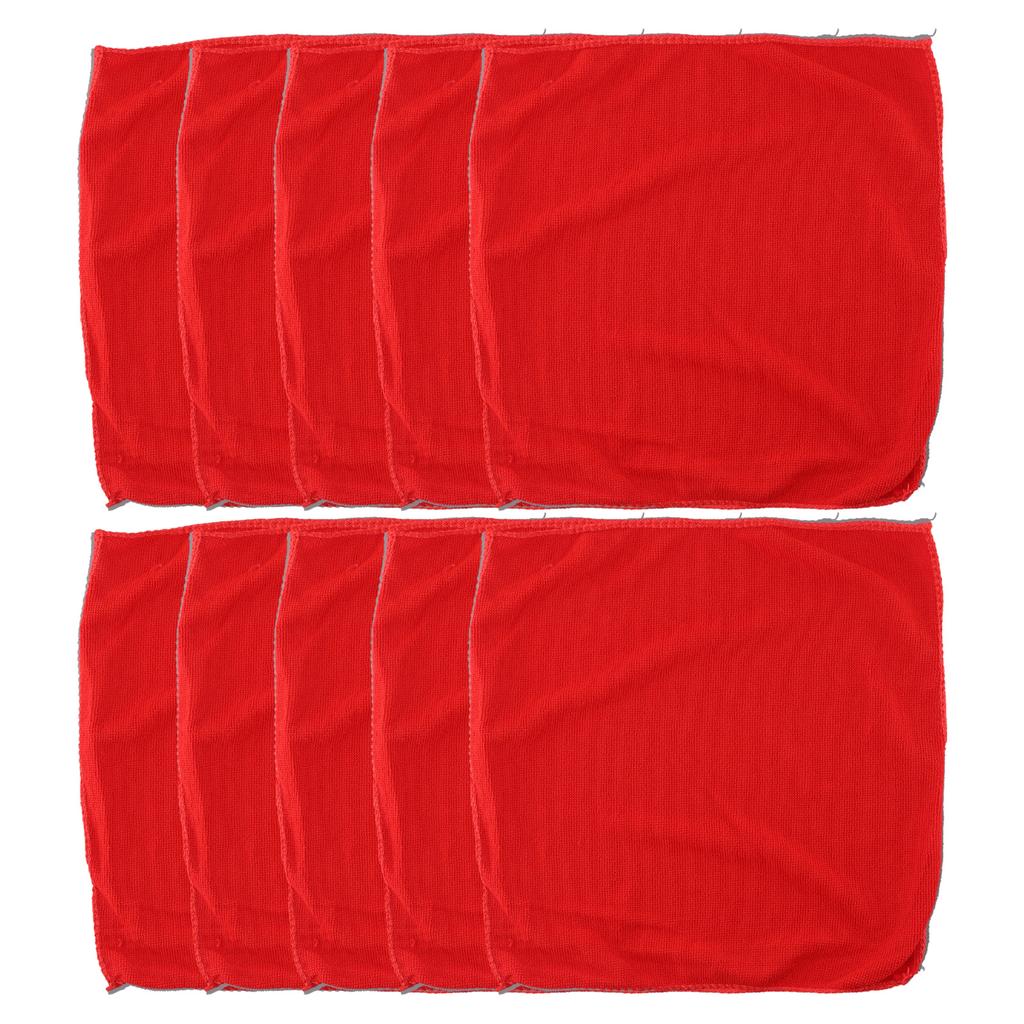10PCS Microfiber Car Cleaning Towel Automobile Motorcycle Washing Glass Household Kitchen Bathroom Cleaning Small Towel 30x30cm
