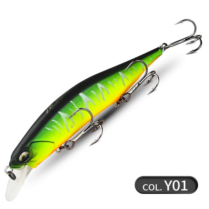 MEREDITH JBR-110SP Jerkbait 110mm 17g Tungsten Suspending Minnow Pike Bass JBR-110SP