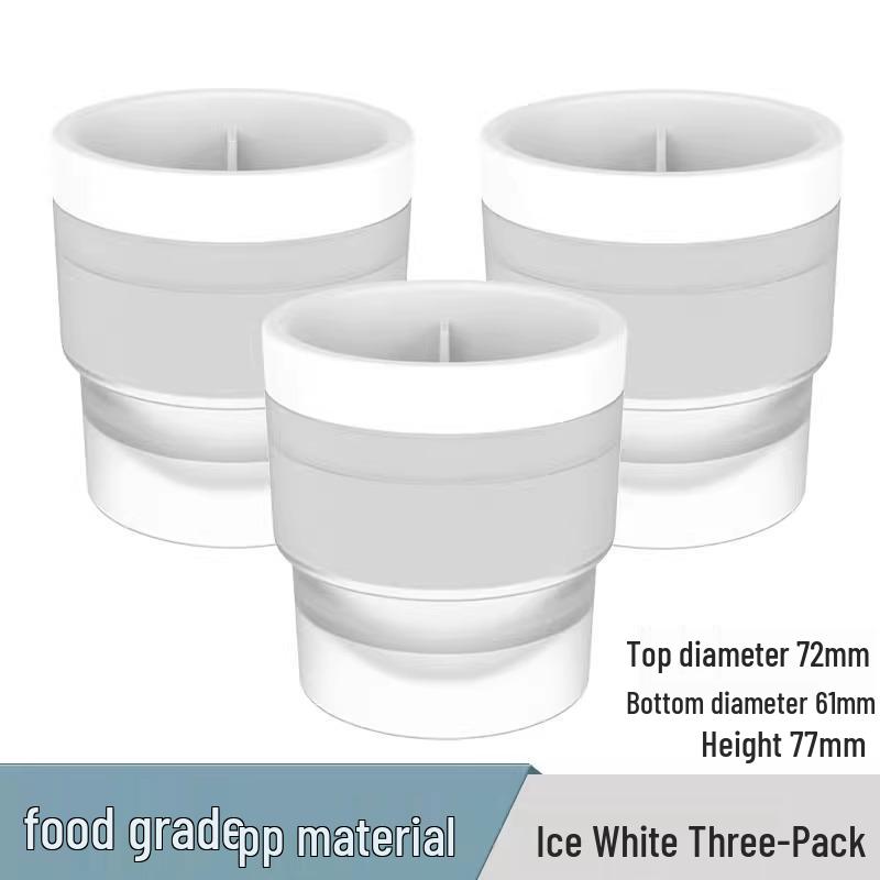 Velký silikonový výrobník ledových koulí na whisky