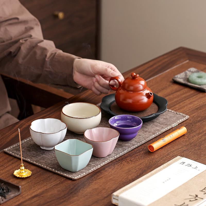 Ceramic Gaiwan Tea Set with Incense - Gift Edition