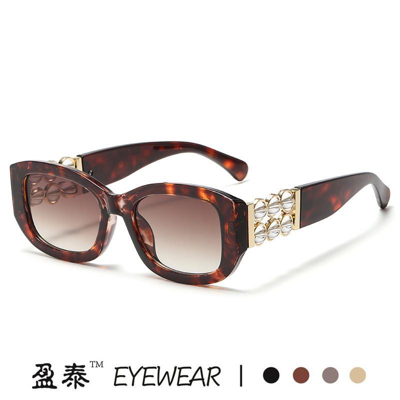 Baroque Fashion Square Sunglasses Women Uv400 Sun Glasses For Party And Street Style
