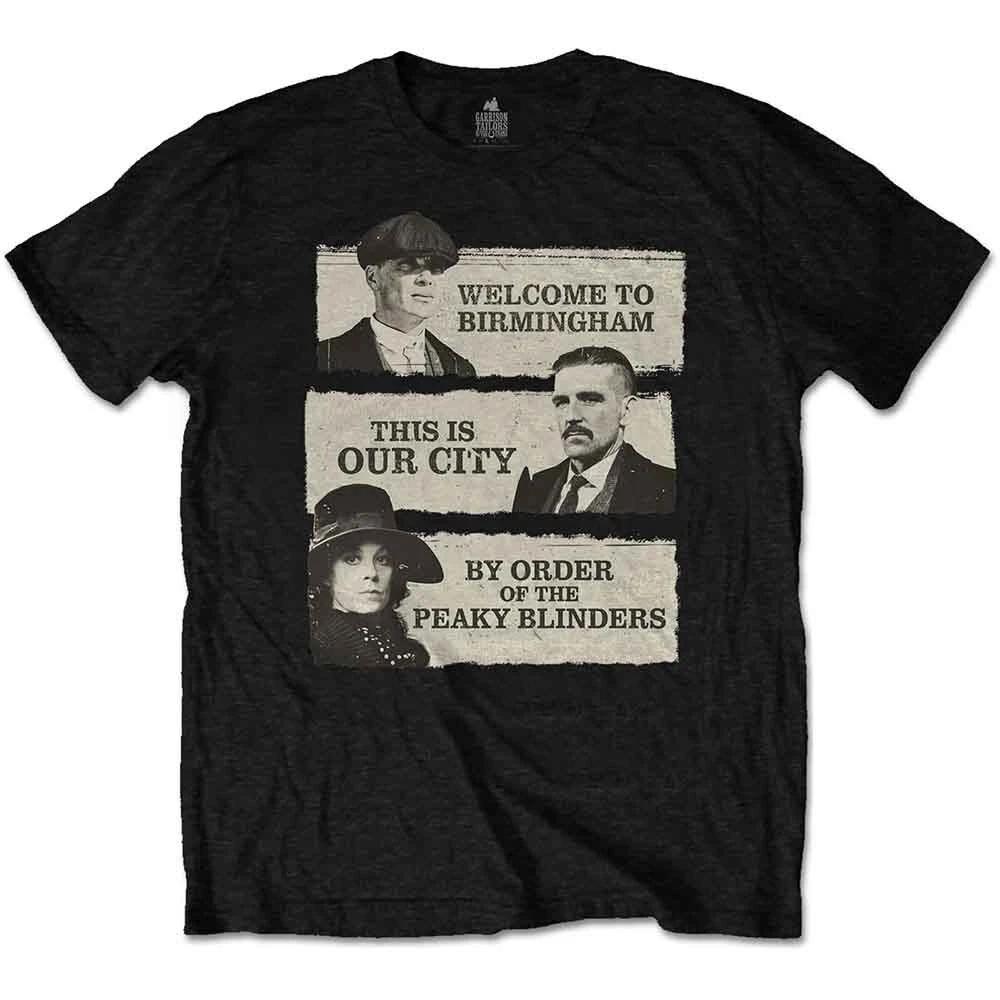 Peaky Blinders By Order Of The Peaky Blinders Tshirt S
