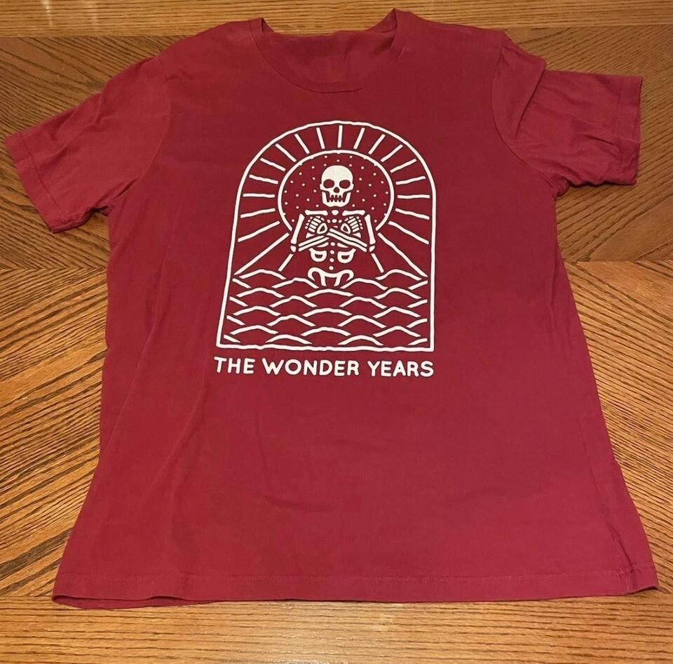 

Hot The Wonder Years Band SKULL Red T SHIRT FULL SIZE S5XL FN1186 Unisex T-Shirt XXXL