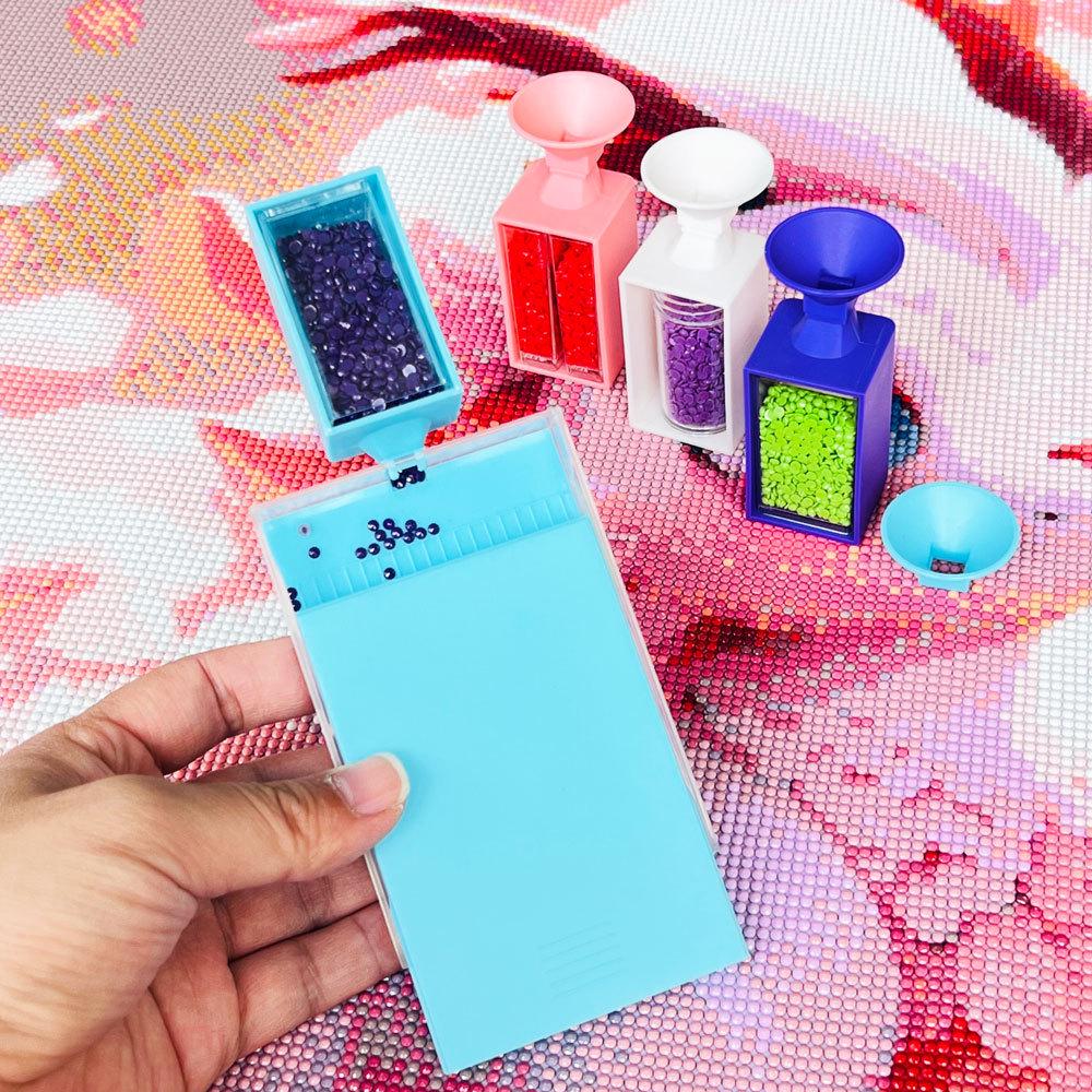 DIY sada nářadí na kamínky: Trychtýř, Podnos, Naběračka, Síto na čtvercové a kulaté kamínky